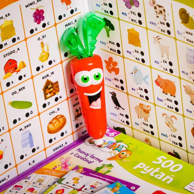 Lisciani. Carotina 500 pytań - tantis.pl