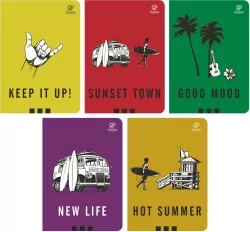 Zeszyt A5/32K kratka Surfer