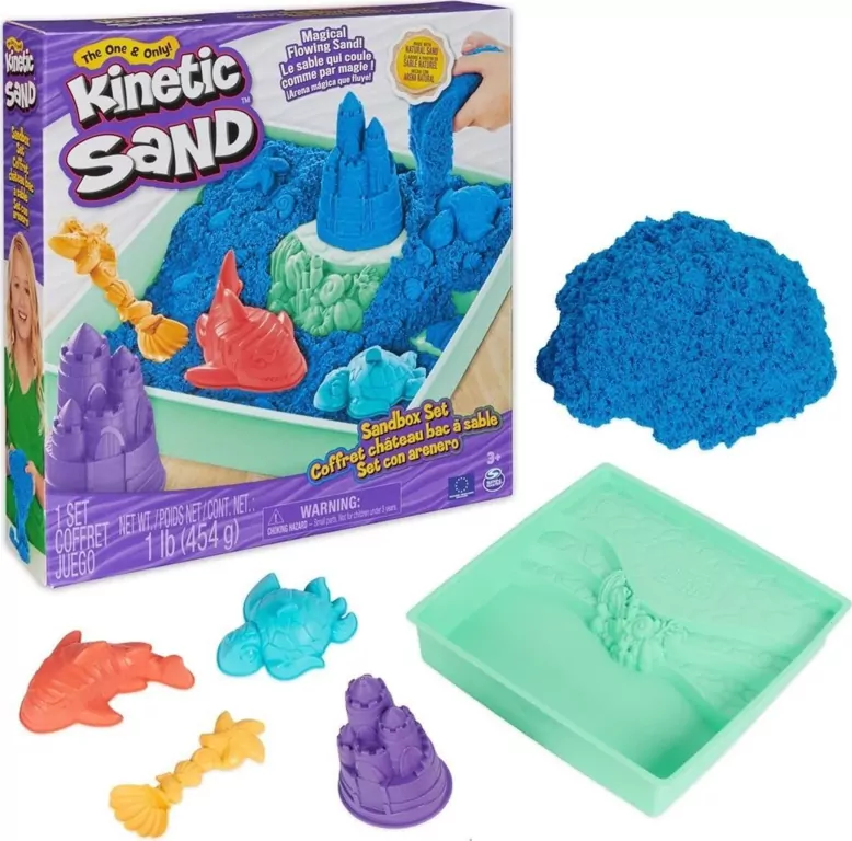 Kinetic Sand. Zestaw piaskownica - tantis.pl