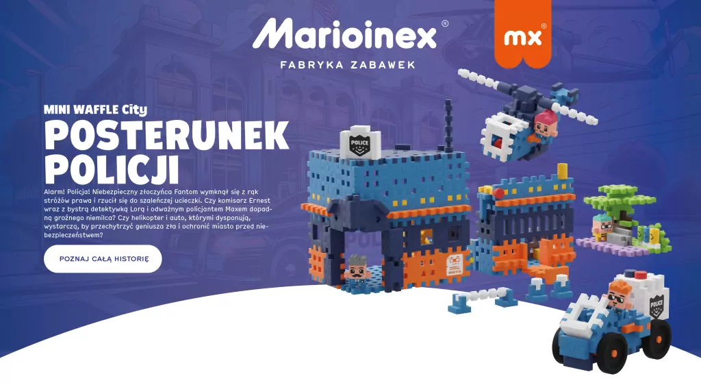 Mini Waffle City. Posterunek Policji - tantis.pl