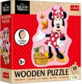 Puzzle drewniane 50 Wesoła Minnie TREFL - tantis.pl