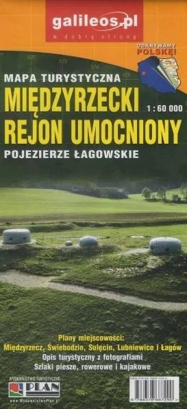 Międzyrzecki Rejon Umocniony. Mapa 1:60 000 - tantis.pl