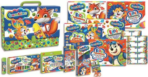 Zestaw plastyczny małego artysty XL BAMBINO - tantis.pl