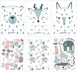 Zeszyt A5/16K kratka Scandy