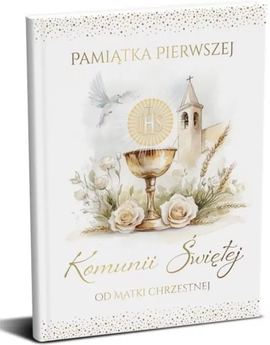 Pamiątka książeczka Komunia - tantis.pl
