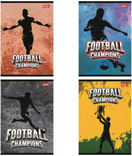 Zeszyt A5/32K kratka Football Champions (15szt) - tantis.pl