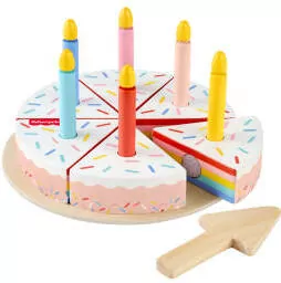 Fisher-Price Drewniany tort urodzinowy - tantis.pl