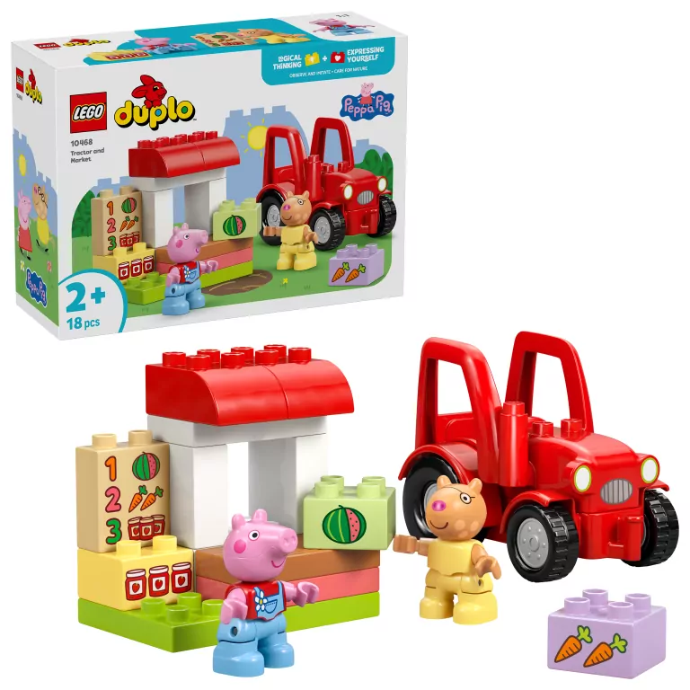 LEGO® Ciągnik i rynek 10468 - tantis.pl