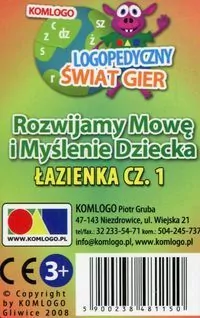 Rozwijamy mowę i myślenie - Łazienka cz. 1. - tantis.pl