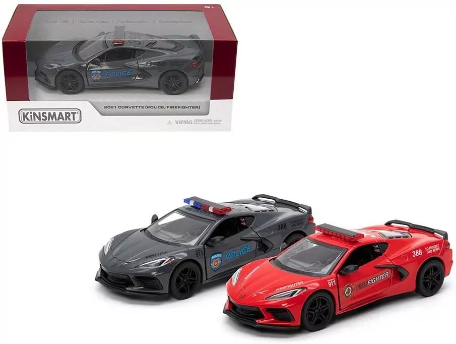 Corvette policja / straż 1:36. Mix - tantis.pl