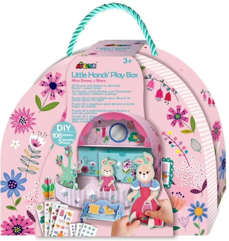 Box do zabawy - Dom panny Bunny - tantis.pl