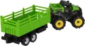 Traktor na baterie + auto terenowe i akcesoria Mega Creative 31x20x8cm - tantis.pl