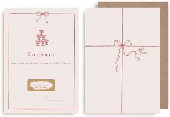 Kartka zdrapka - Czy zostaniesz moją Druhną?