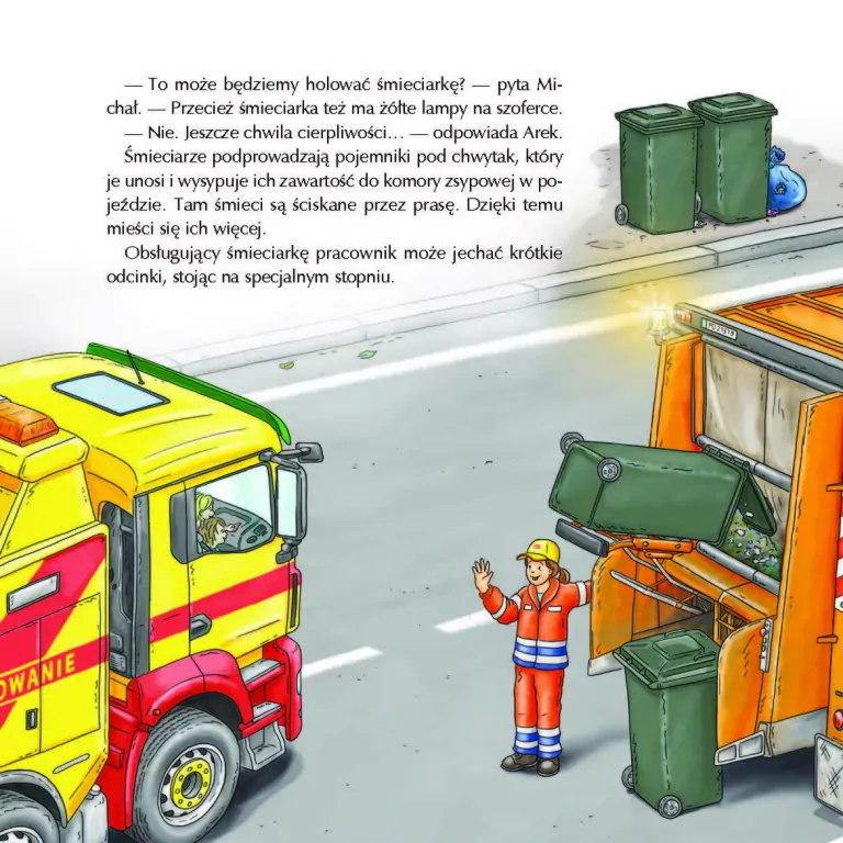 Duże pojazdy w mieście. Mądra mysz - tantis.pl