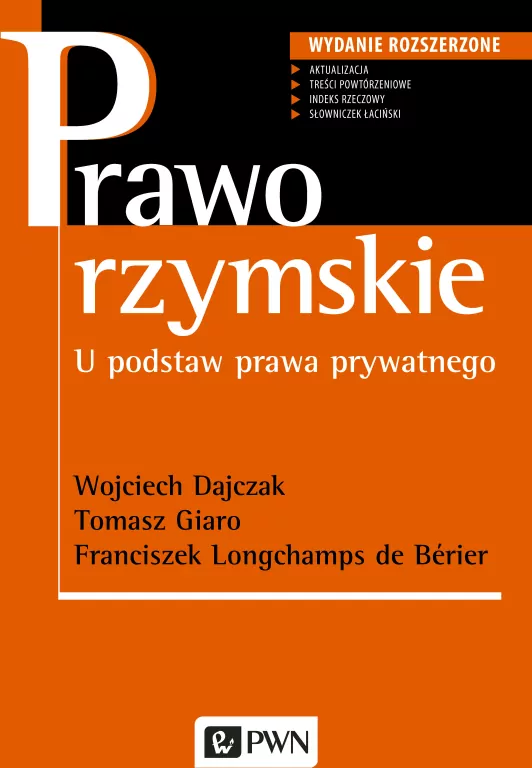 Prawo rzymskie. U podstaw prawa prywatnego - tantis.pl
