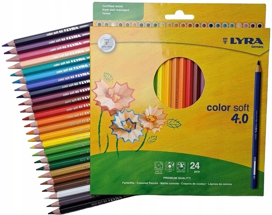 Kredki Color Soft 4.0 Hangable 24 kolory - tantis.pl