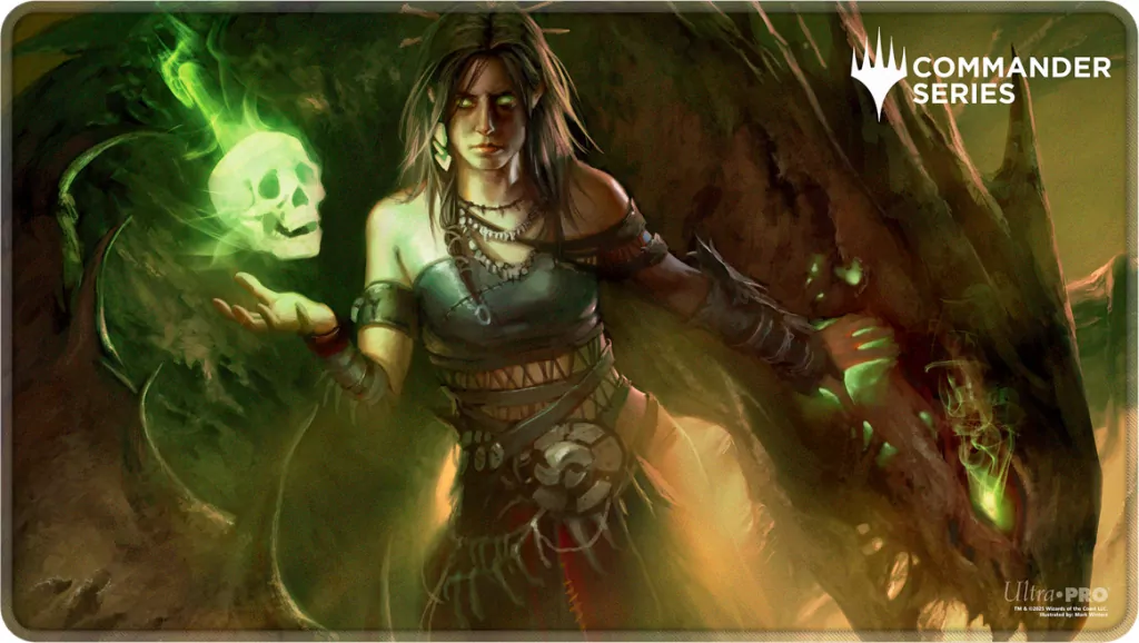 Ultra Pro: Magic the Gathering - Commander Series 7 - Stitched Edge Playmat - Meren of Clan Nel Toth - tantis.pl