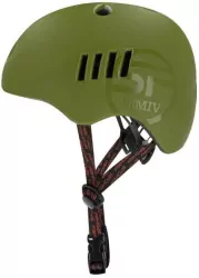 Kask rowerowy zielony BMX PUMPTRACK rozm. 48-54cm 940960 Spokey