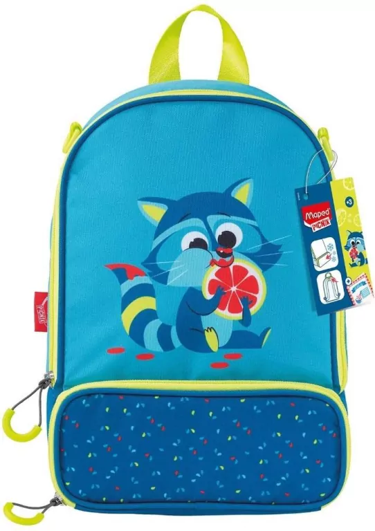 Torba lunchowa Picnik Miniz Szop Pracz MAPED - tantis.pl