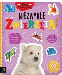 Album z naklejkami. Niezwykłe zwierzęta - tantis.pl