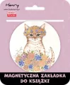 Zakładka magnetyczna kulka 2 kot różowy - tantis.pl