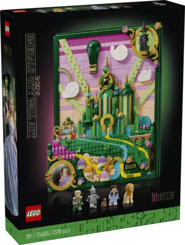 LEGO® Wicked. Obraz Emerald City 75685 - tantis.pl