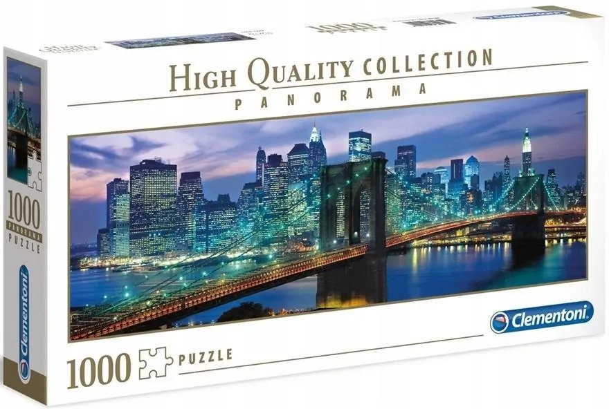 Puzzle 1000 Panorama Brooklyn Bridge - tantis.pl