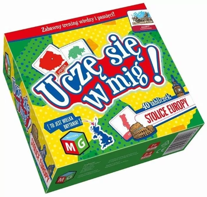 Uczę się w mig! Stolice Europy - tantis.pl