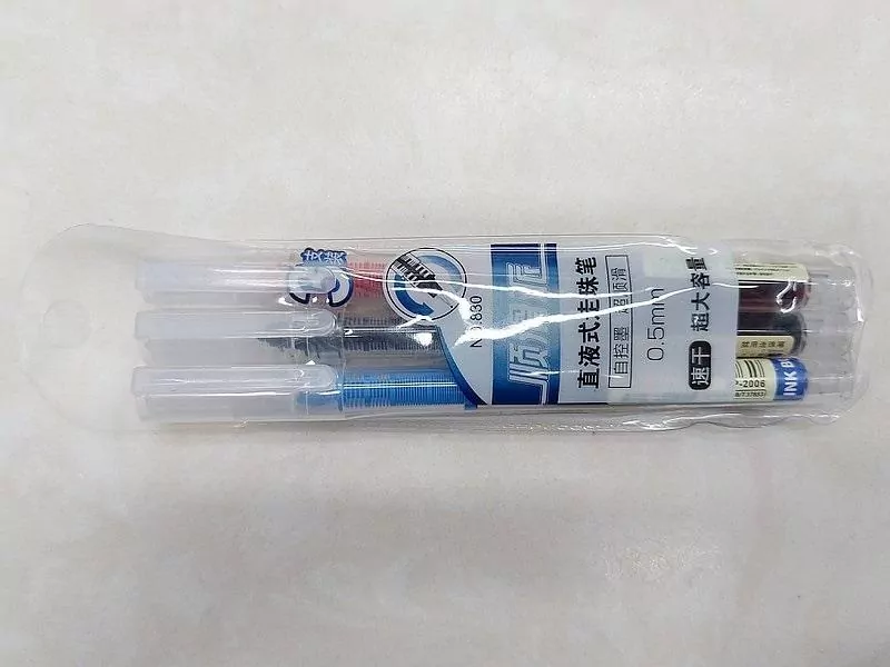 Długopisy 0,5mm 3 kolory - tantis.pl