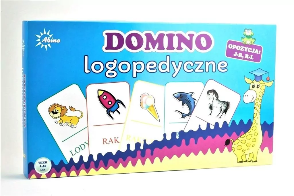 Domino logopedyczne. Opozycja: J-R, R-L - tantis.pl