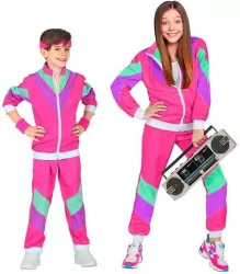 Strój dresowy w stylu lat 80 rozm. 128