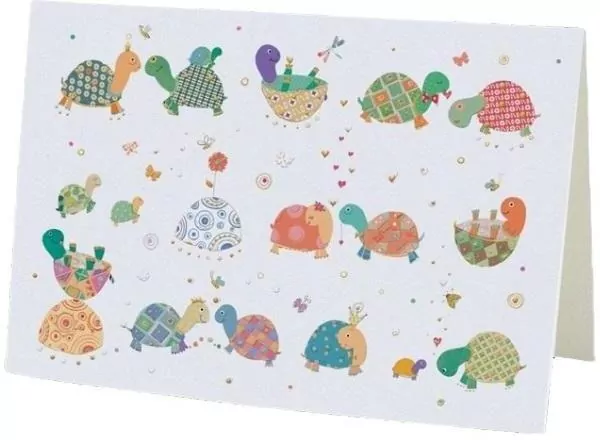 Karnet B6 + koperta MO6315 Żółwiki - tantis.pl