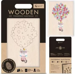 Księga gości na odciski palców. Kot