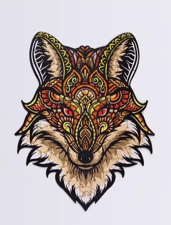 Puzzle drewniane eko 70. Zaczarowany lis - tantis.pl