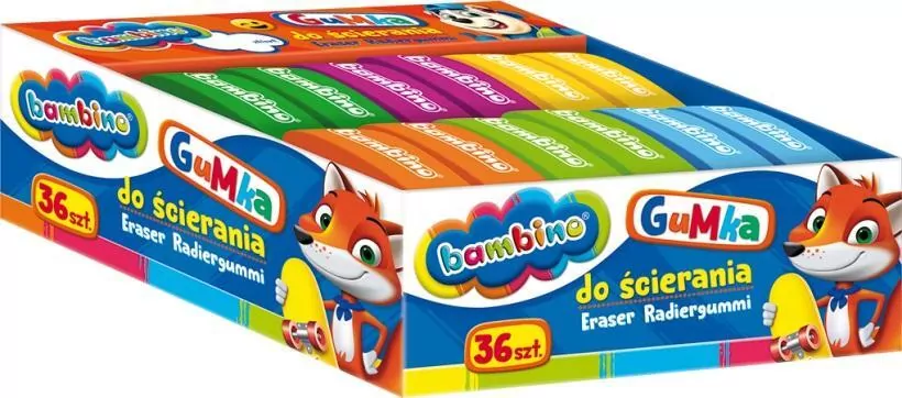 Gumka do ścierania  BAMBINO - tantis.pl