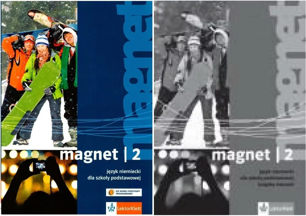 Pakiet: Magnet 2. Język niemiecki dla szkoły podstawowej. Podręcznik / Magnet 2. Książka ćwiczeń - tantis.pl