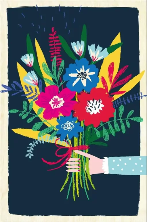 Drewniana kartka urodzinowa - Jesteś wspaniała - tantis.pl