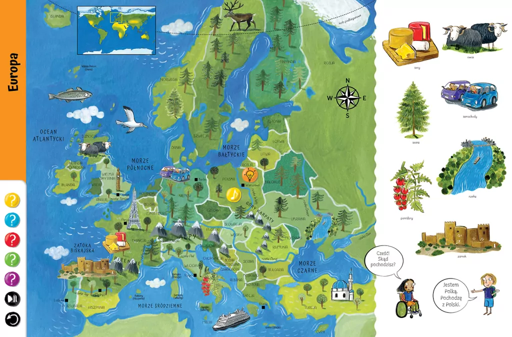 Obrazkowy atlas świata - tantis.pl
