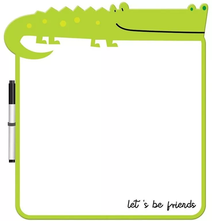 Tablica suchościeralna. Krokodyl - tantis.pl