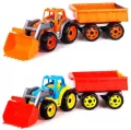 Traktor z łyżką i przyczepą MIX - tantis.pl