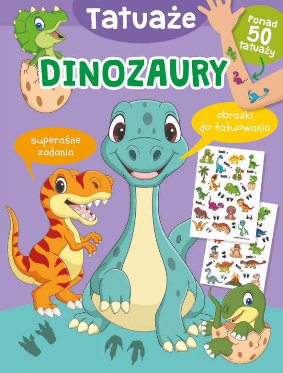 Tatuaże. Dinozaury - tantis.pl