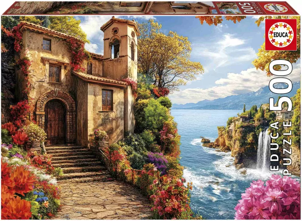Puzzle 500 Willa nad morzem - tantis.pl