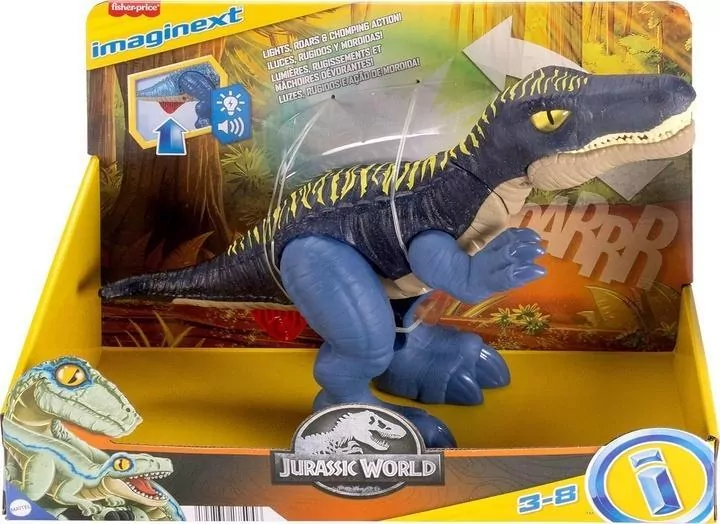 Jurassic World Imaginext Growl&Glow Baryonyx - tantis.pl