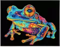 Diamond Dotz - Adults Flocked Neon Tree Frog - tantis.pl