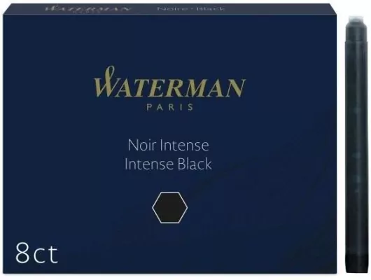 Naboje Waterman czarne