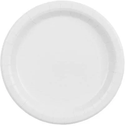 Talerzyki papierowe białe 18cm - tantis.pl