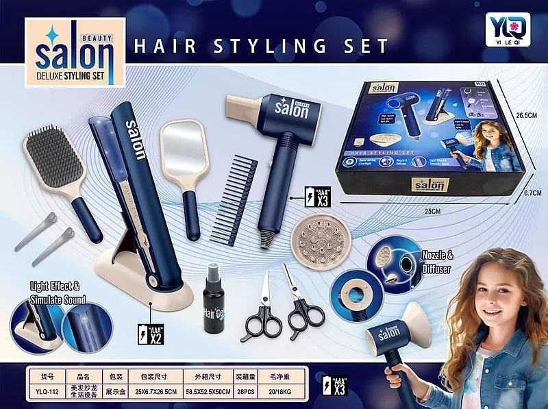 Suszarka do włosów z akcesoriami - tantis.pl