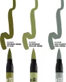 AK Interactive: Real Colors Markers - RCM109 - Set - WWII Allied Aircraft Cockpit Colors (3) - tantis.pl