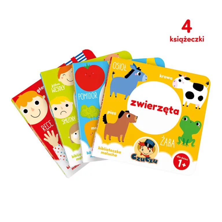 CzuCzu. Biblioteczka Malucha 1+ - tantis.pl