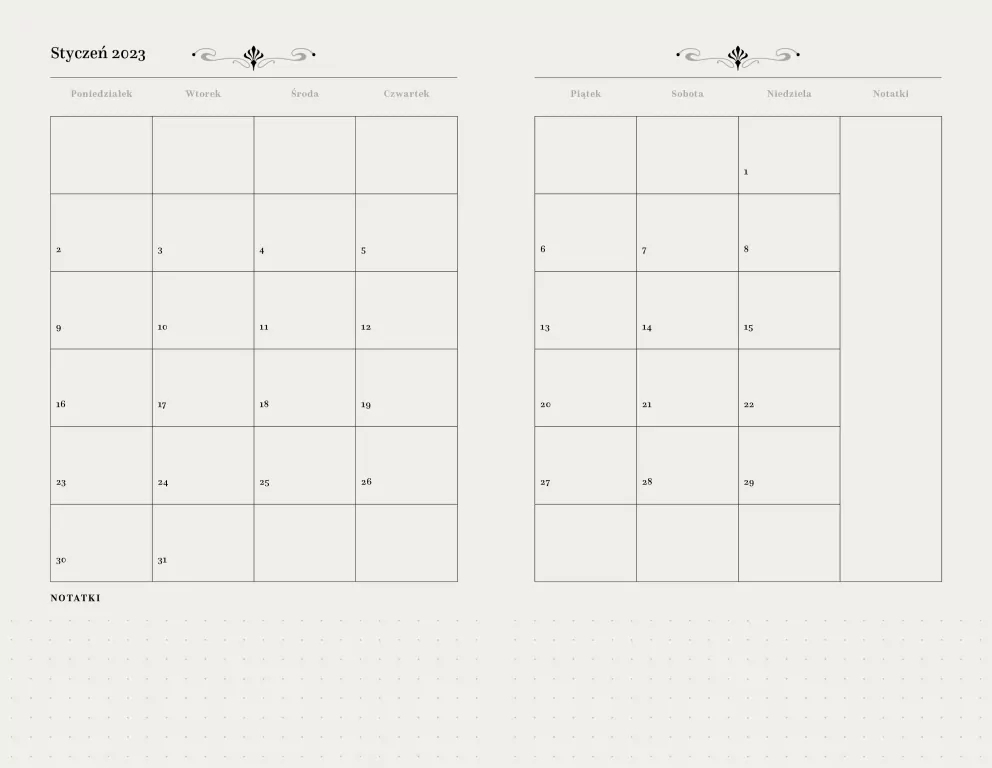 Kobiety w literaturze. Kalendarz 2023 - tantis.pl